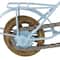 10" Multi-Colored Metal Vintage Bicycle Sculpture, 3ct.